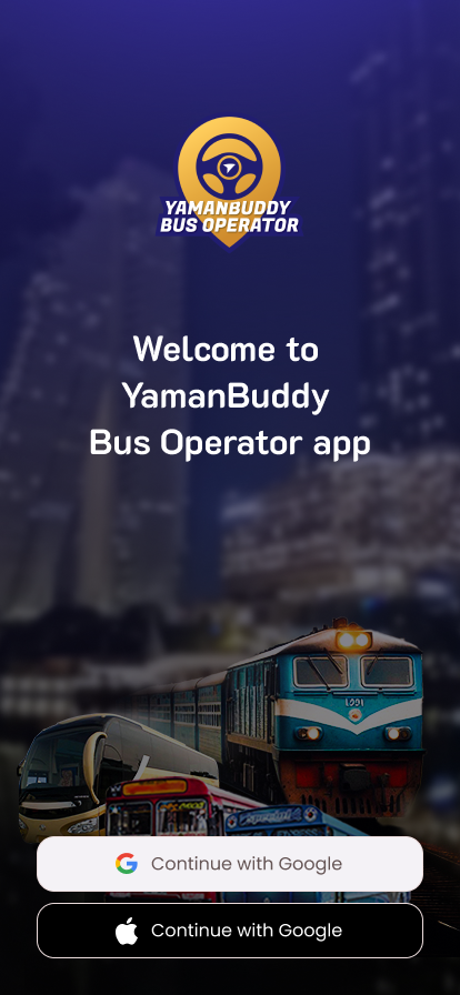 YamanBuddy Bus Operator App